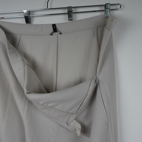 Eileen Fisher Wide Leg Pants Women's Plus Size 3X Gray Wool Lightweight - Picture 3 of 9